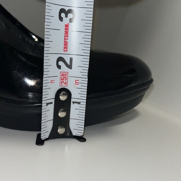 Camper Black Patent Leather Platform Pump Heels Women’s EU 39 US 8.5 - Picture 9 of 14
